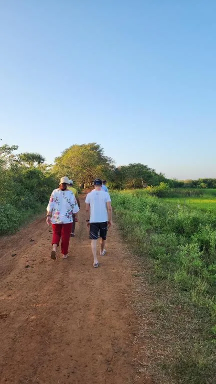 Village cycling around Eluwankulama